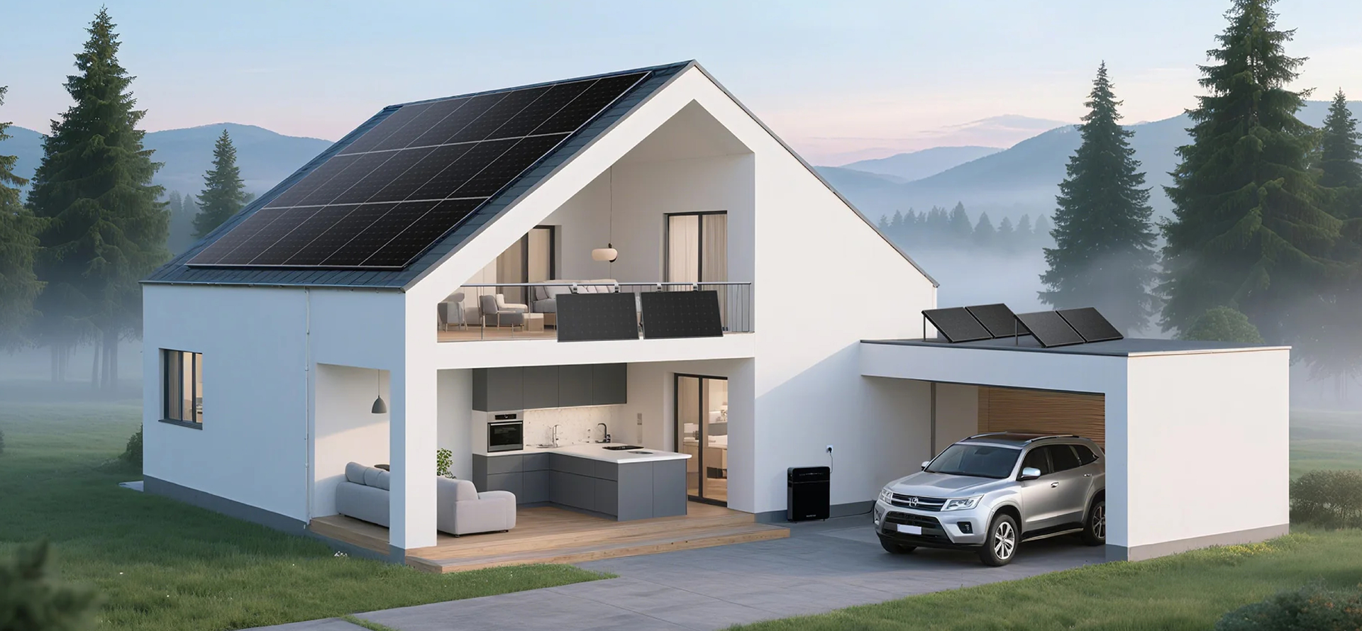 100% совместимость с солнечными панелями